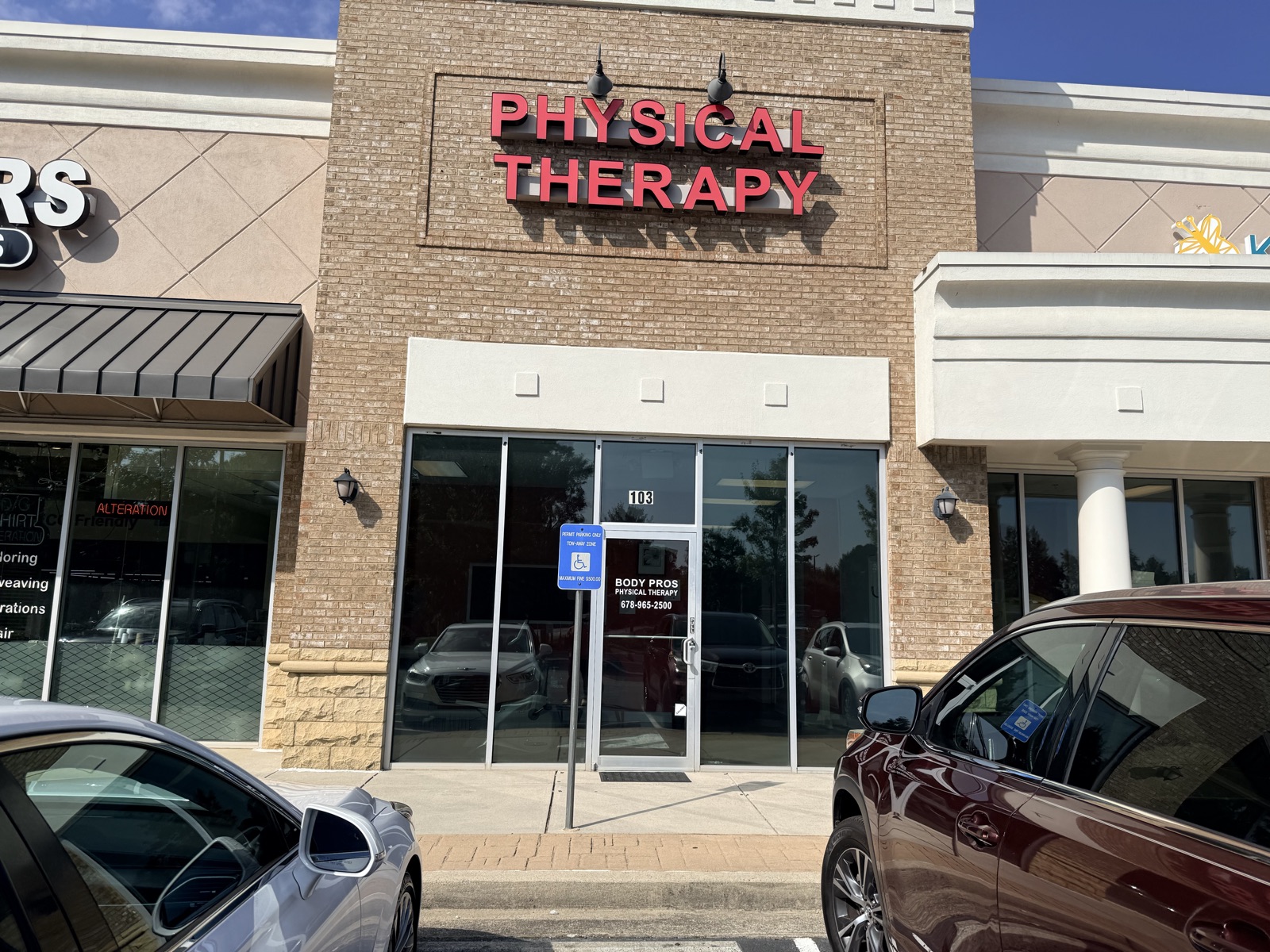 Body Pros Cumming storefront